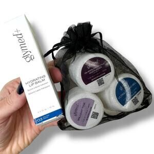 GlyMed Plus NEW Hydrating Healing Lip Balm Treatment & Skincare Sample Bundle